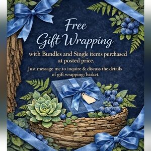 Free Gift Wrapping/Basket Making Services! 🎁